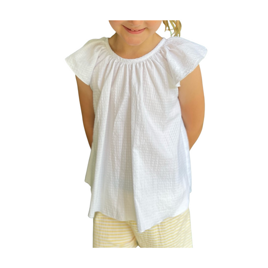 Vanessa Blouse - White