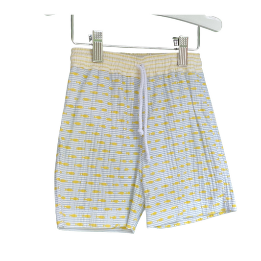 Swim Trunk - Yellow Fish