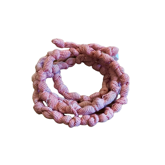 Linen Necklace - Pink