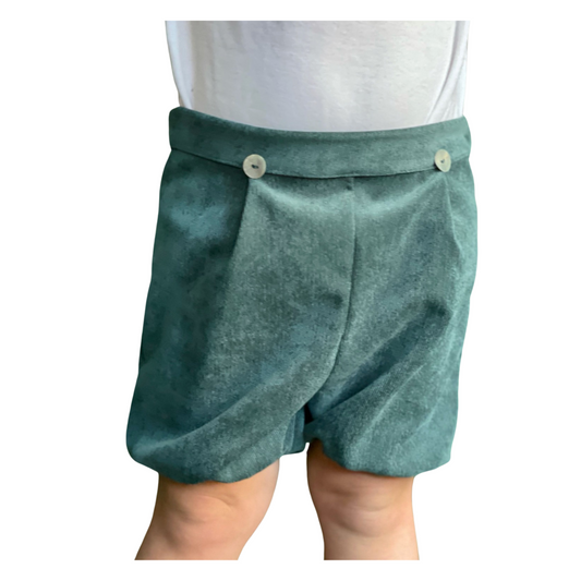 Corduroy Bloomer Shorts - Forest