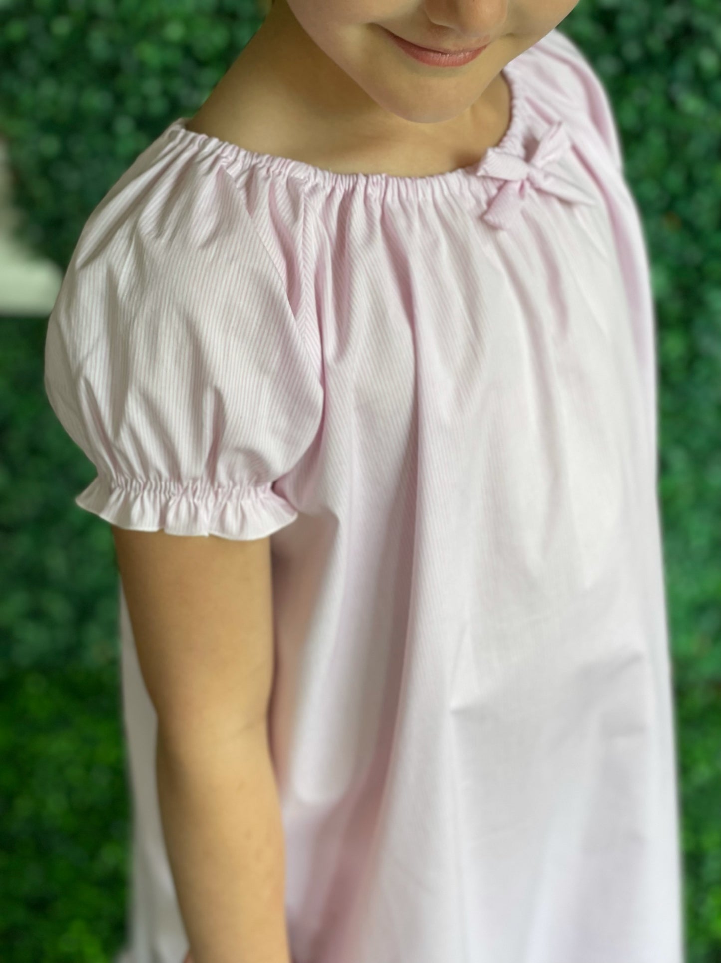 Nightgown - Pink Stripe
