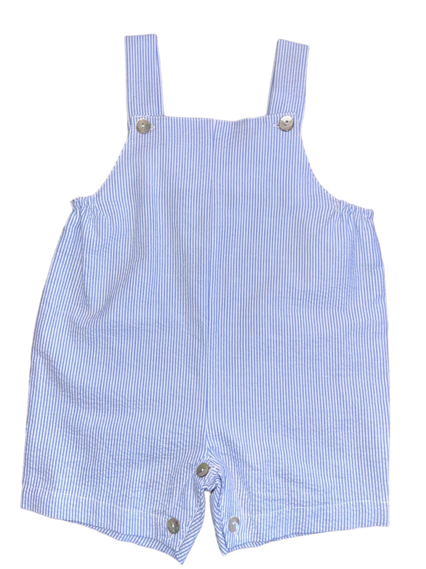 Tomaso Overalls - Small Blue Stripe