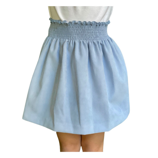 Corduroy Marilia Skirt - Sky