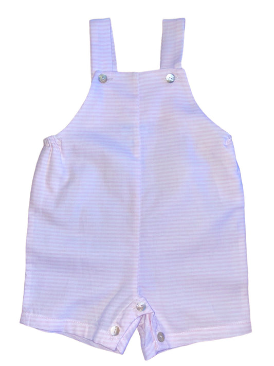 Tomaso Overalls - Pink Stripe