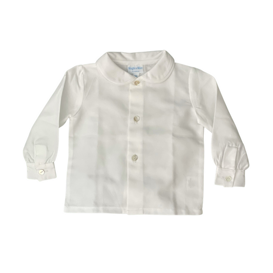 Flavia Shirt - Balloon Collar