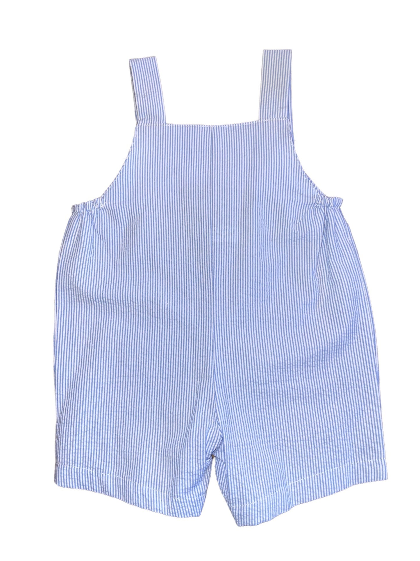 Tomaso Overalls - Small Blue Stripe