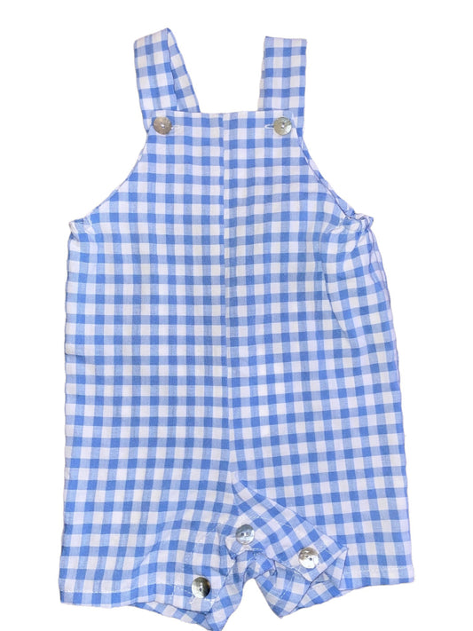 Tomaso Overalls - Blue Gingham