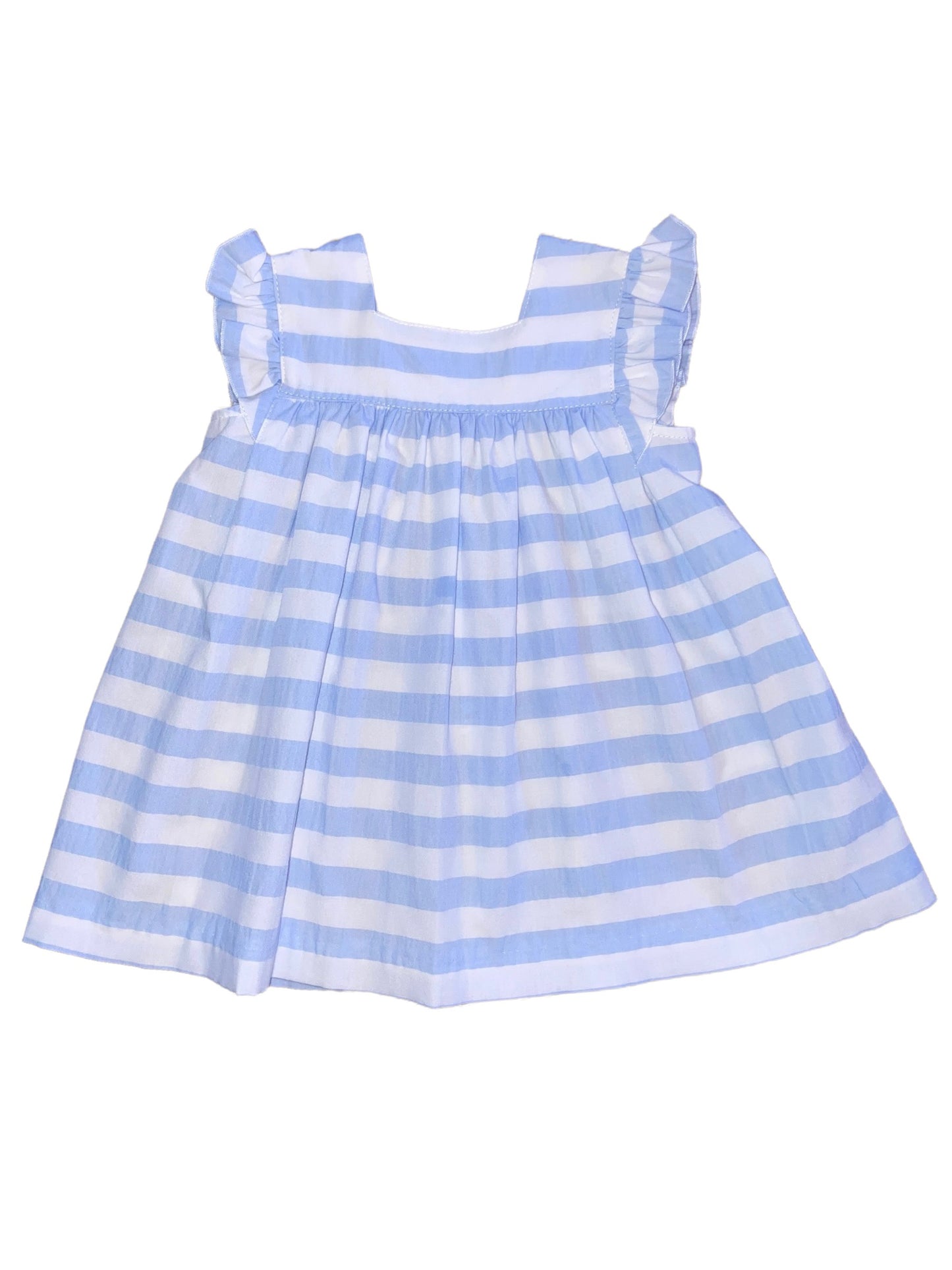 Alessia Dress - Blue Stripe