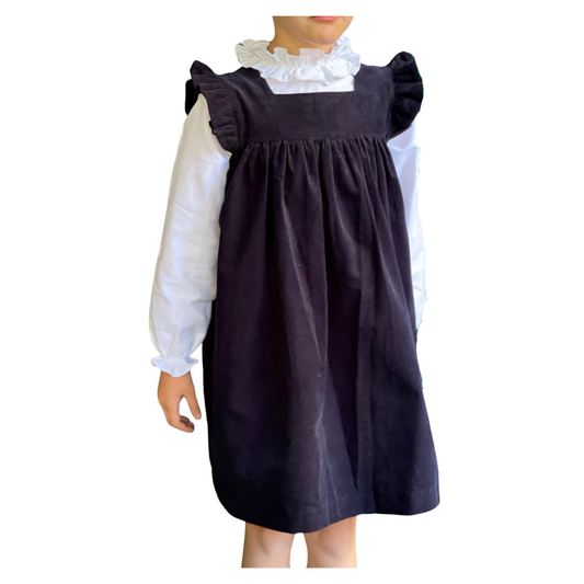 Corduroy Alessia Dress - Navy